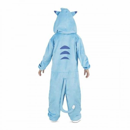 Akela kigurumi kostume til børn, kat, blå (7-9 år)