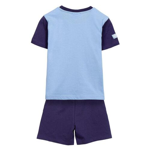 Bluey sæt med t-shirt og shorts - Blå - 4 år
