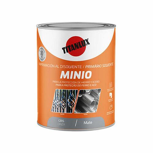 Titanlux grunderingsmaling grå mat 750 ml