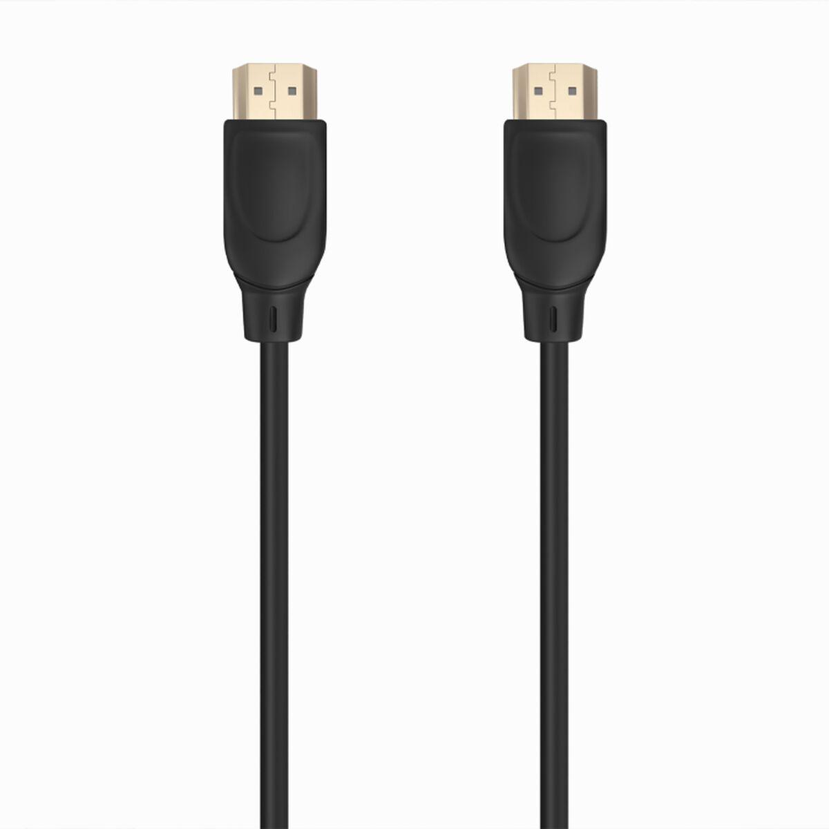 HDMI kabel Aisens - HDMI 2.0, 1 m, sort