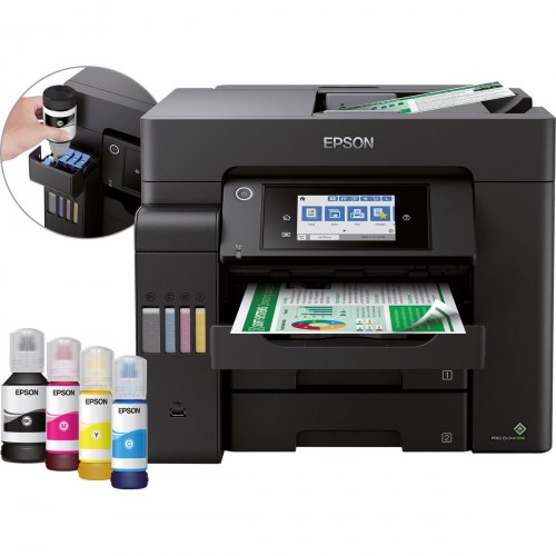 Multifunktionsprinter Epson EcoTank ET-5850 25 ppm WiFi Sort