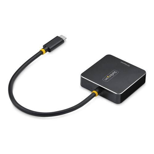 Startech ekstern USB-C kortlæser - SD/SDHC/SDXC/MMC (Sort)