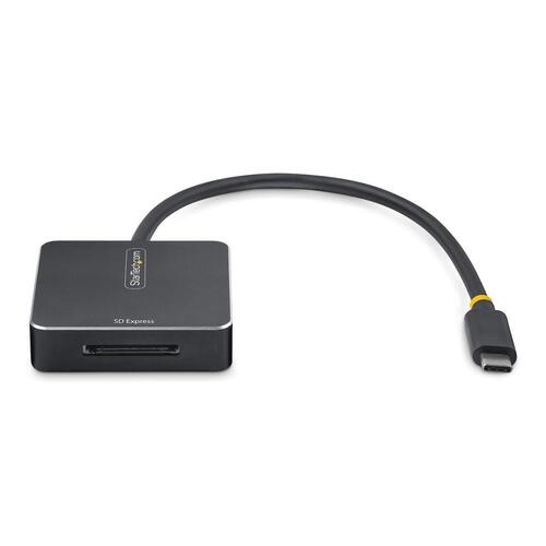 Startech ekstern USB-C kortlæser - SD/SDHC/SDXC/MMC (Sort)