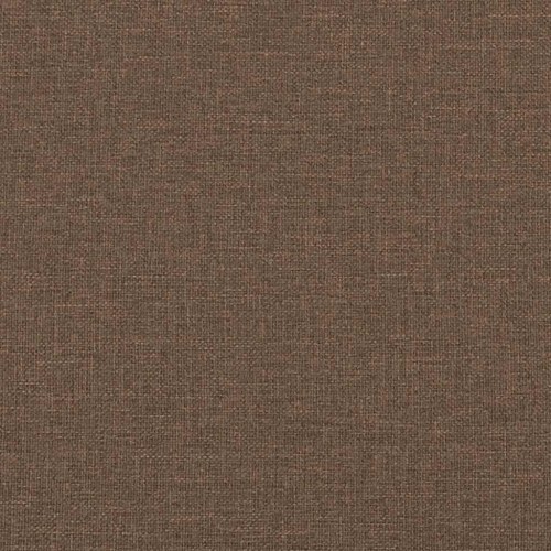 3-personers sofa 180 cm stof brun