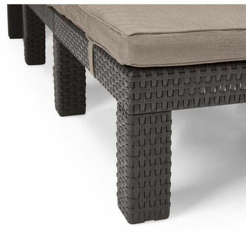 Ležalnik Allibert by KETER Daytona 195 x 65 x 25,5 cm Brun