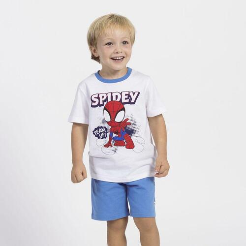 Sæt med tøj Spidey Hvid 5 år