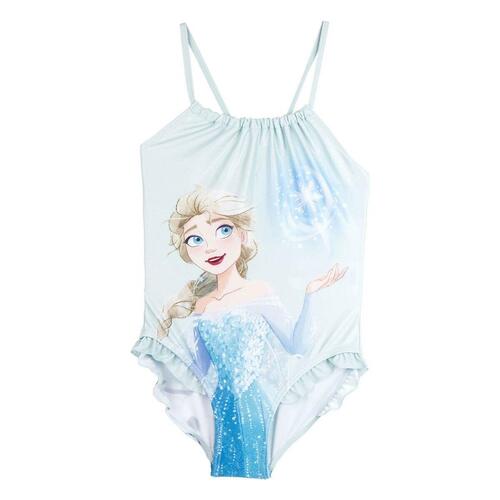 Badedragt til piger Frozen Lyseblå 7 år