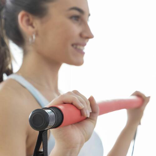 Fitness Bar med Resistance Bands og Motion Guide InnovaGoods (OUTLET A)