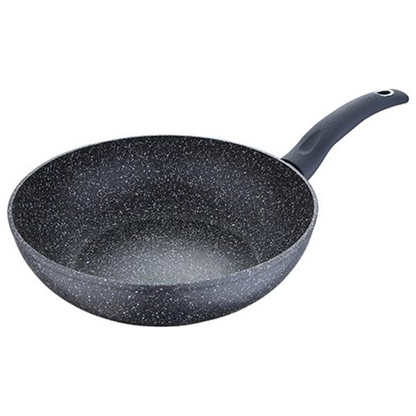 Wok Pande Bergner Orion Grå Smedet aluminium (Ø 28 cm)