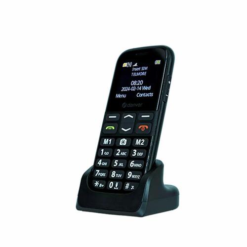 Mobiltelefon Denver Electronics BAS-18600L 1,77" Sort (OUTLET A)