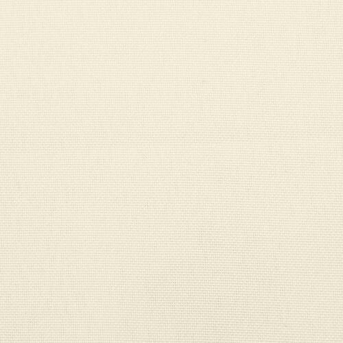 Foldbar liggestol 175x54x8,5 cm oxfordstof cremefarvet