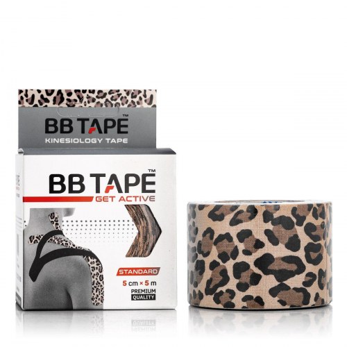 Kinesiologisk tape Get Active Leopard 5 cm x 5 mm