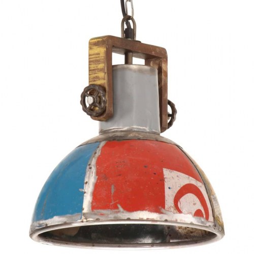 Industriel hængelampe 30 cm E27 - flerfarvet