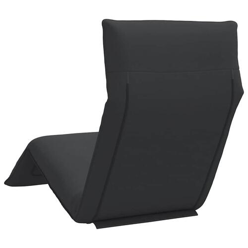 Foldbar liggestol 175x54x8,5 cm oxfordstof sort