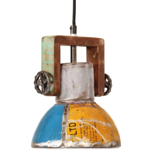 Industriel hængelampe 19 cm E27 - flerfarvet