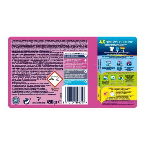 Pletfjerner Vanish Oxi Action 4X Pink Tekstil (450 g)