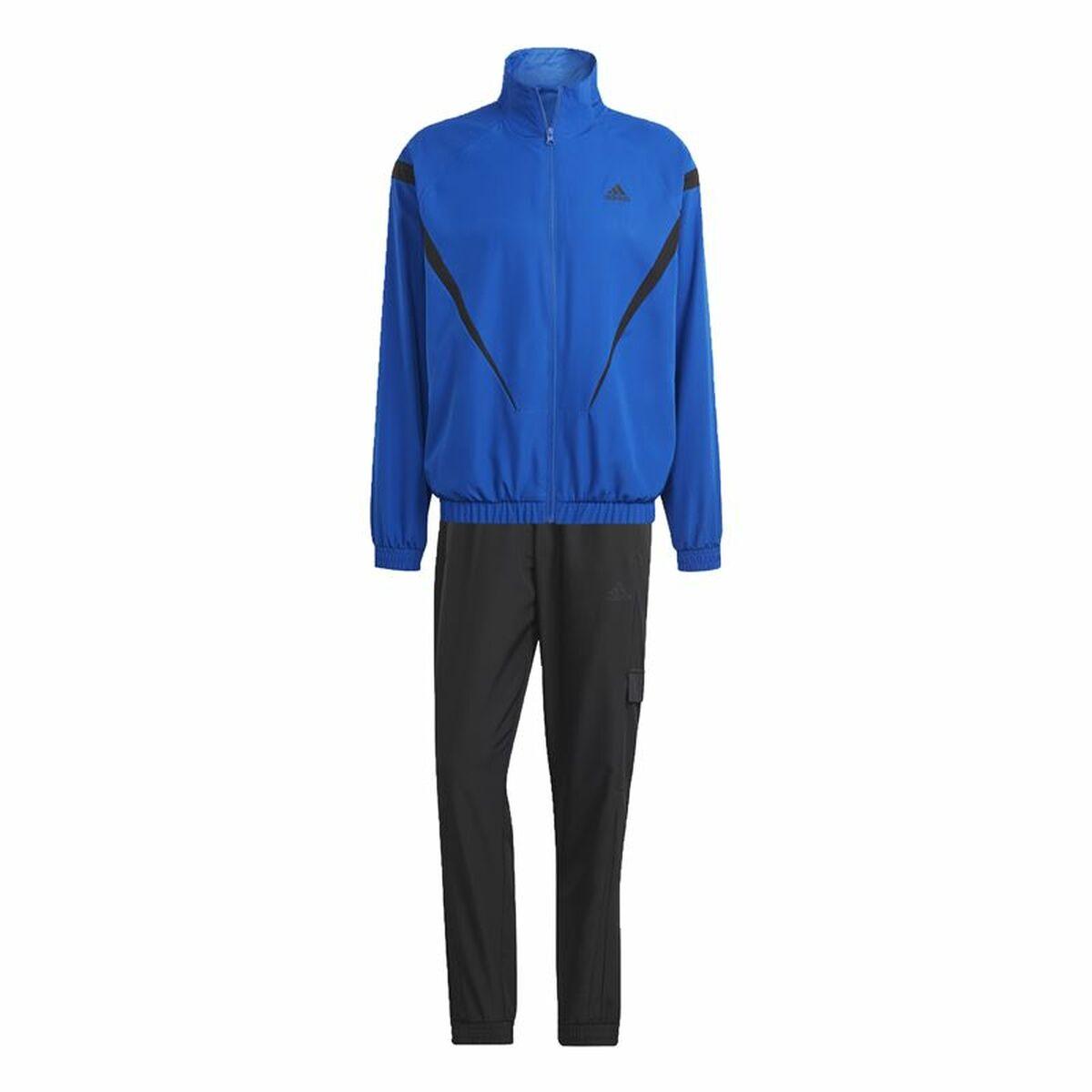 Adidas Woven No Hood Tracksuit til mænd - 2‑delt, str. M