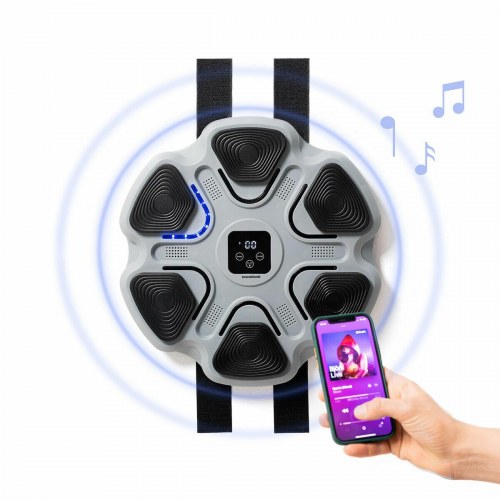 Beatfist genopladelig boksemaskine med musik