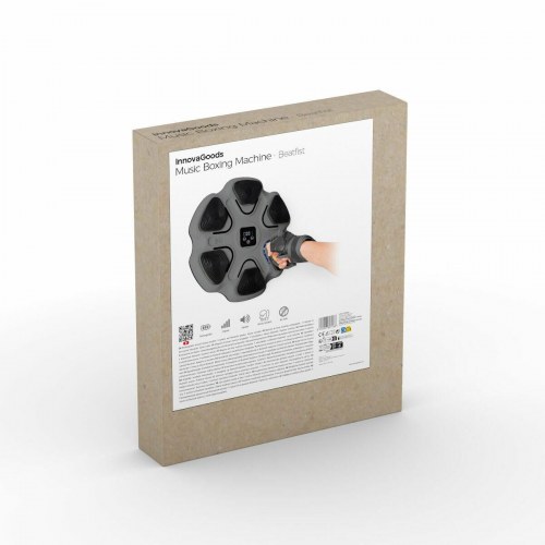 Beatfist genopladelig boksemaskine med musik