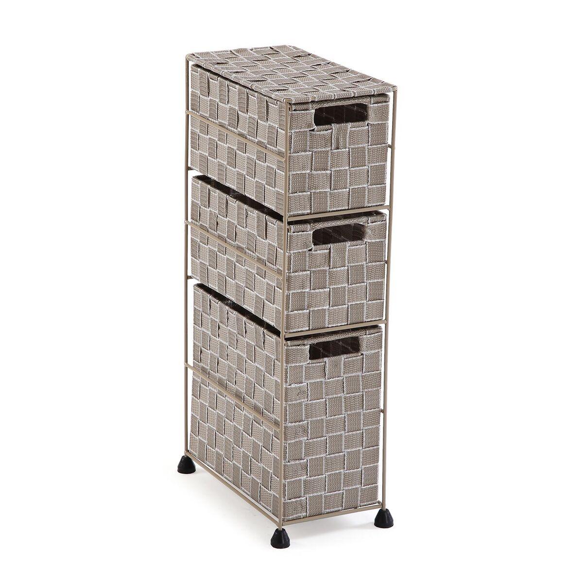 Badeværelse reol Versa Beige 28 x 57 x 15,5 cm