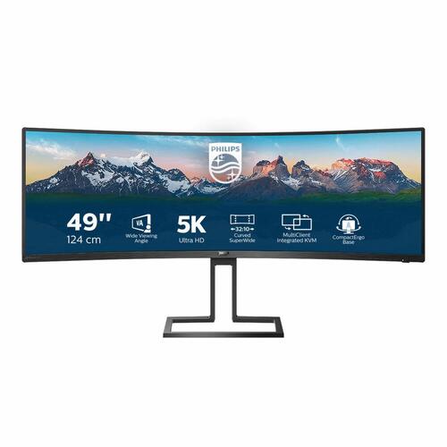 Skærm Philips 498P9/00 49" LCD 49" LED VA LCD Flicker free 50-60 Hz