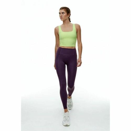 Sports Top til damer Black Limba Bhakti Lime L