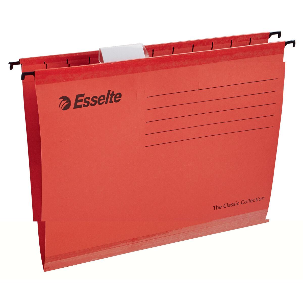 Disk Display Esselte Rød A4 (25 enheder)
