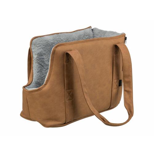 Pet taske Trixie Evelyn Brun Grå 40 × 30 × 20 cm