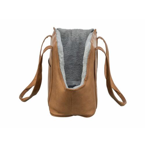 Pet taske Trixie Evelyn Brun Grå 40 × 30 × 20 cm