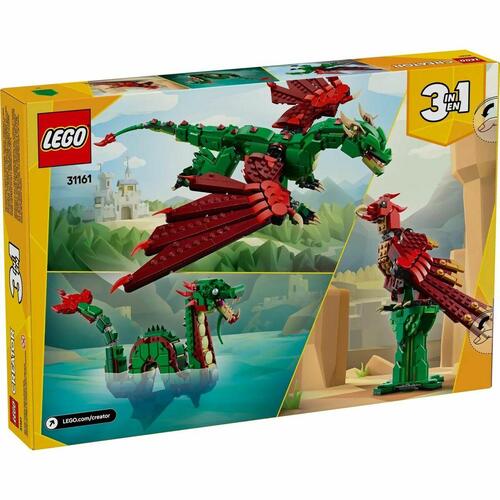 Lego Creator 3-i-1 Middelalderdrage byggesæt (9+)