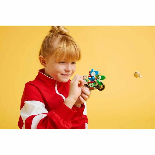 LEGO Super Mario - Yoshi på motorcykel (7+) konstruktionssæt