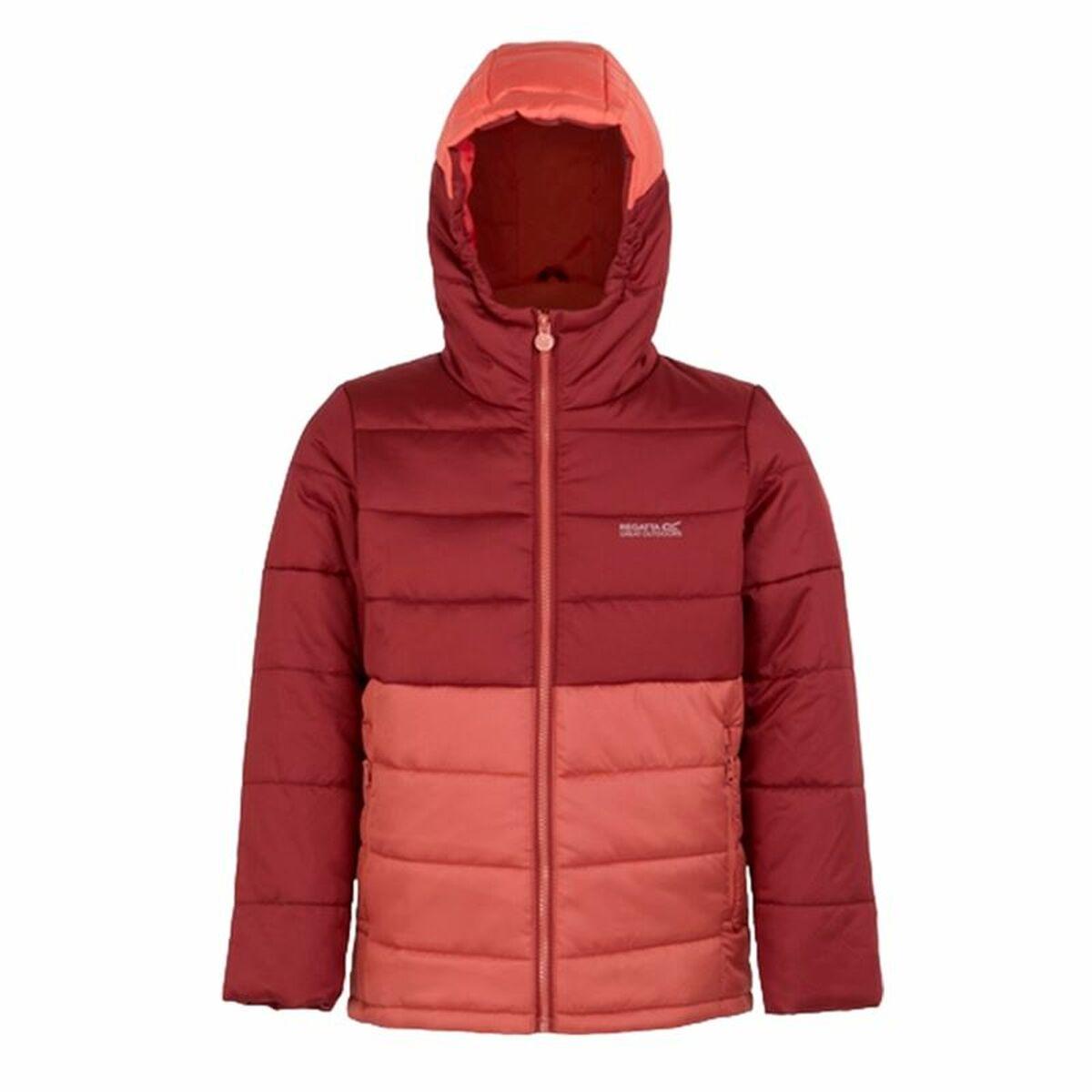 Regatta Lofthouse III børnejakke - 7-8 år, brun/rød