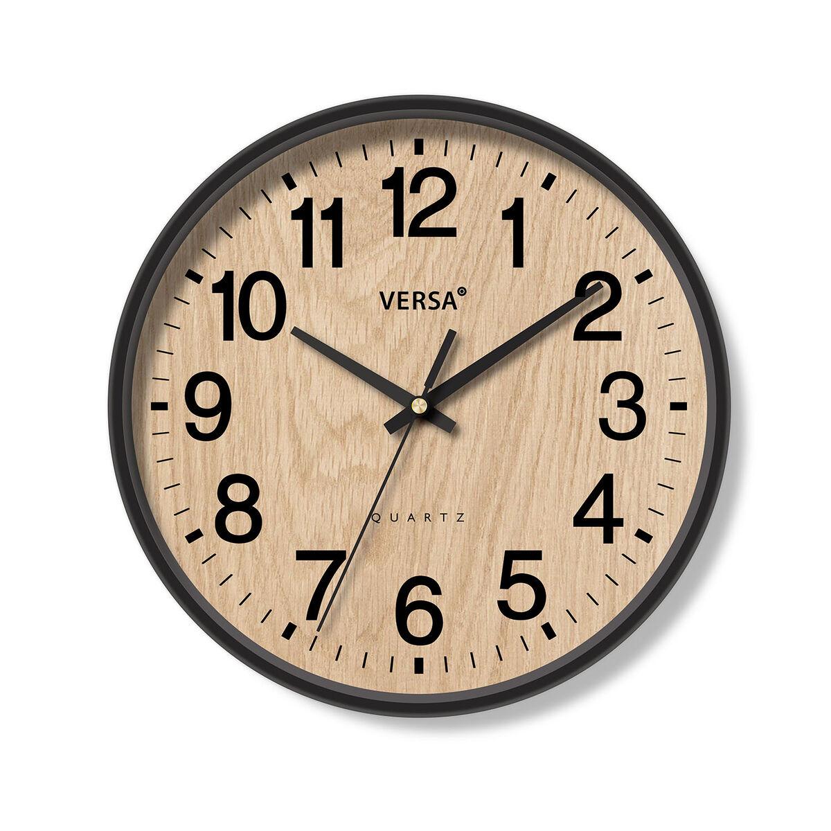 Vægur Versa Plastik 4,3 x 30 x 30 cm