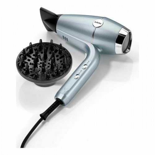 Babyliss D773DE Hydro Fusion hårtørrer 2100 W - blå metallic