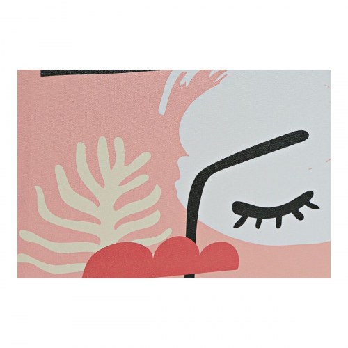 Maleri - Face på lærred, abstrakt, 30 x 1,8 x 40 cm