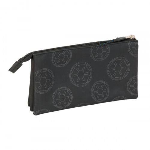 Penalhus Star Wars - tredobbelt bæretaske, sort 22 × 12 × 3 cm