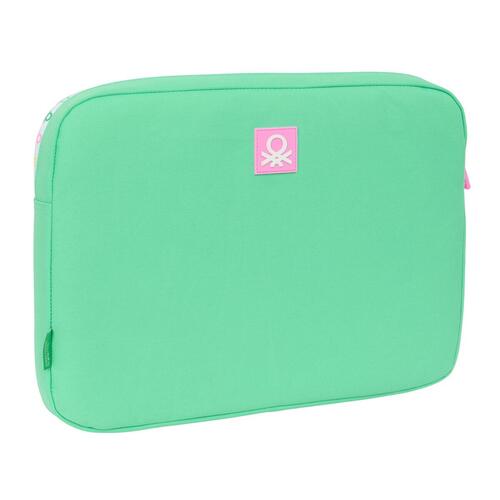 Laptop cover Benetton Mint Grøn 15,6'' 39,5 x 27,5 x 3,5 cm