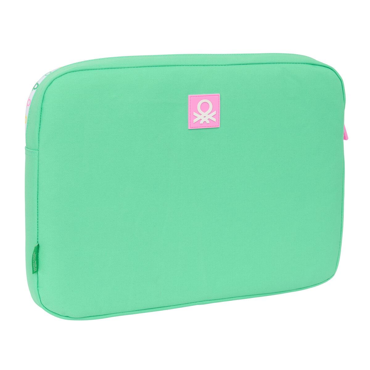 Laptop cover Benetton Mint Grøn 15,6'' 39,5 x 27,5 x 3,5 cm