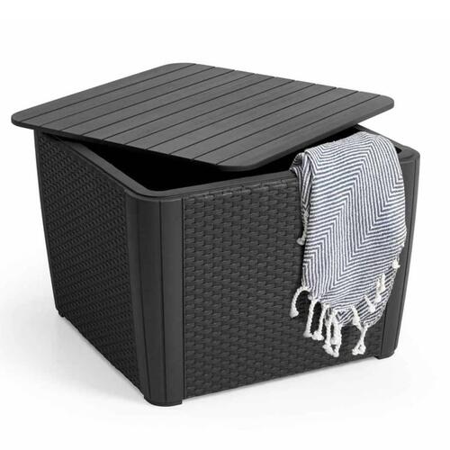 Keter udendørs sidebord Luzon grafitgrå 241664