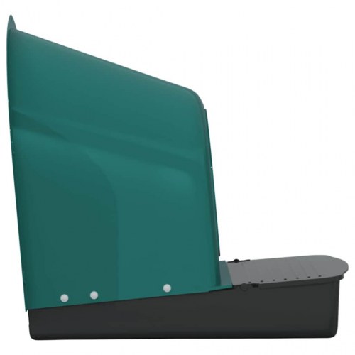 Hønseredekasser 4 stk. vægmonterede mørkegrønne plastik