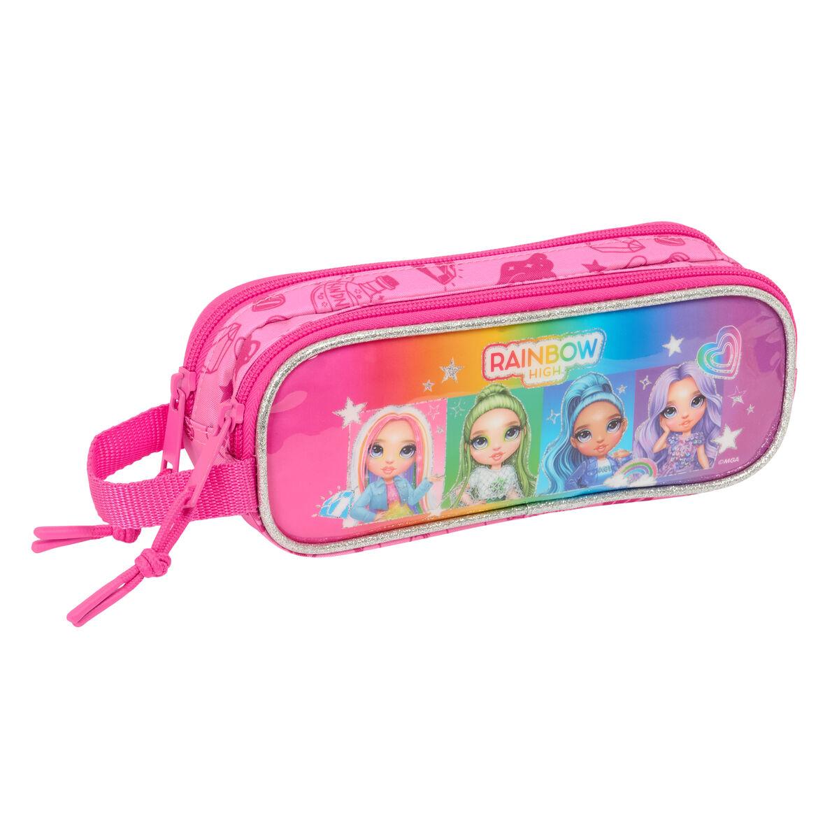 Rainbow High Shine penalhus multifarvet 21 x 8 x 6 cm