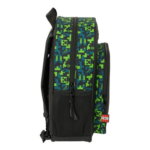 Skoletaske Minecraft Tnt Multifarvet 32 x 38 x 12 cm