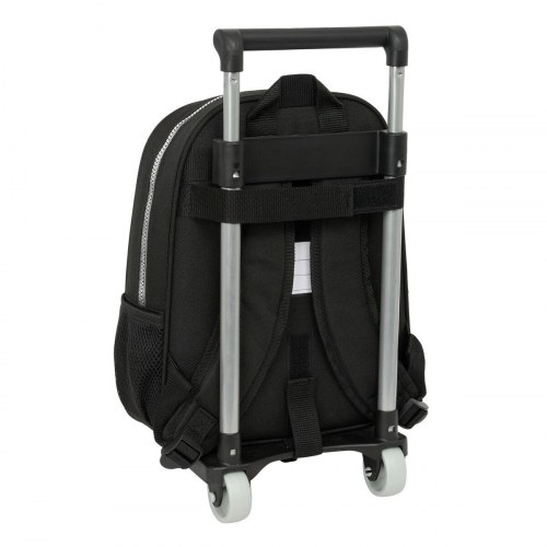 Batman skolerygsæk med hjul - Game Over, sort 27 × 33 × 10 cm