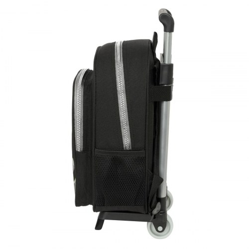 Batman skolerygsæk med hjul - Game Over, sort 27 × 33 × 10 cm