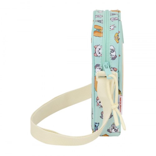 Disney skuldertaske - blå crossbody til børn, 16 × 18 × 4 cm