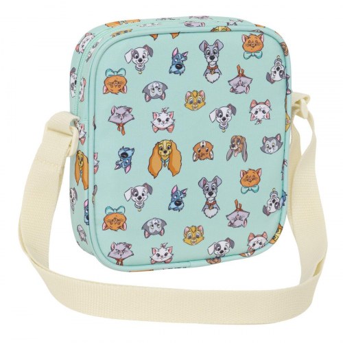 Disney skuldertaske - blå crossbody til børn, 16 × 18 × 4 cm