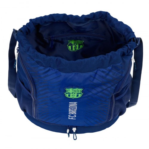 F.C. Barcelona rygsæk med snore - marineblå 35 × 40 × 1 cm