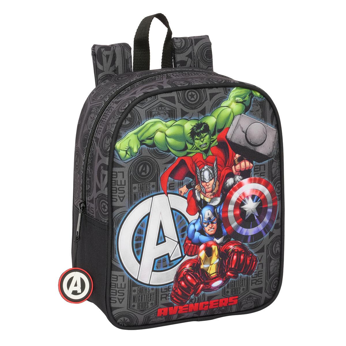 Børnerygsæk The Avengers Vendetta - sort 22 × 27 × 10 cm
