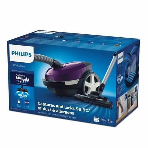 Philips støvsuger med pose - Violet, 3 l