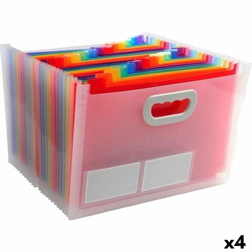 Exacompta organiser mappe A4 - gennemsigtig, 4 stk.